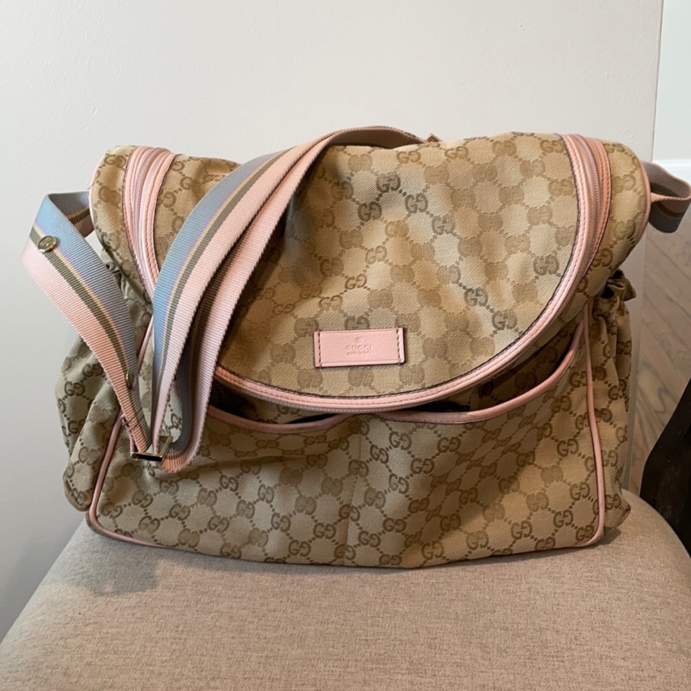 Gucci diaper bag
